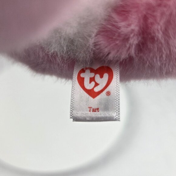 TY Beanie Baby (Beanie Bellies) - TART the Valentine's Sloth (6 inch) - NWT - Picture 8 of 9